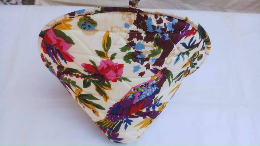 FashionmartMandala Tea Cozy Cover Hand Block Winter Tea Cozy Cotton Tea Kettle Warmer Pot Cover Hot Coffee Cover Handamde Kitchen D�cor