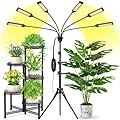 LED Grow Lights for Indoor Plants Full Spectrum, 540 LEDs Plant Lights for Indoor Growing with 58" Adjustable Stand, Plant Grow Lights with Auto 5H/10H/15H Timer for Indoor Tall Plants.