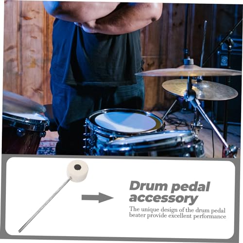 Pedal de Bombo con Mazas de Fieltro para Batería miniatura 4