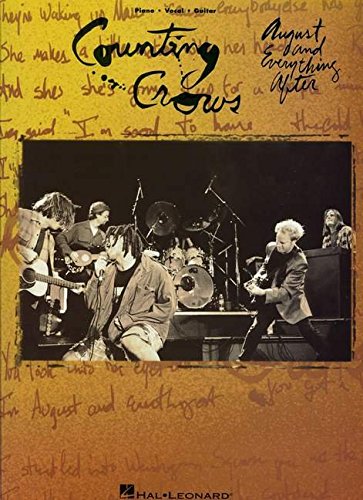 Hal Leonard Counting Crows - August & Everything After*