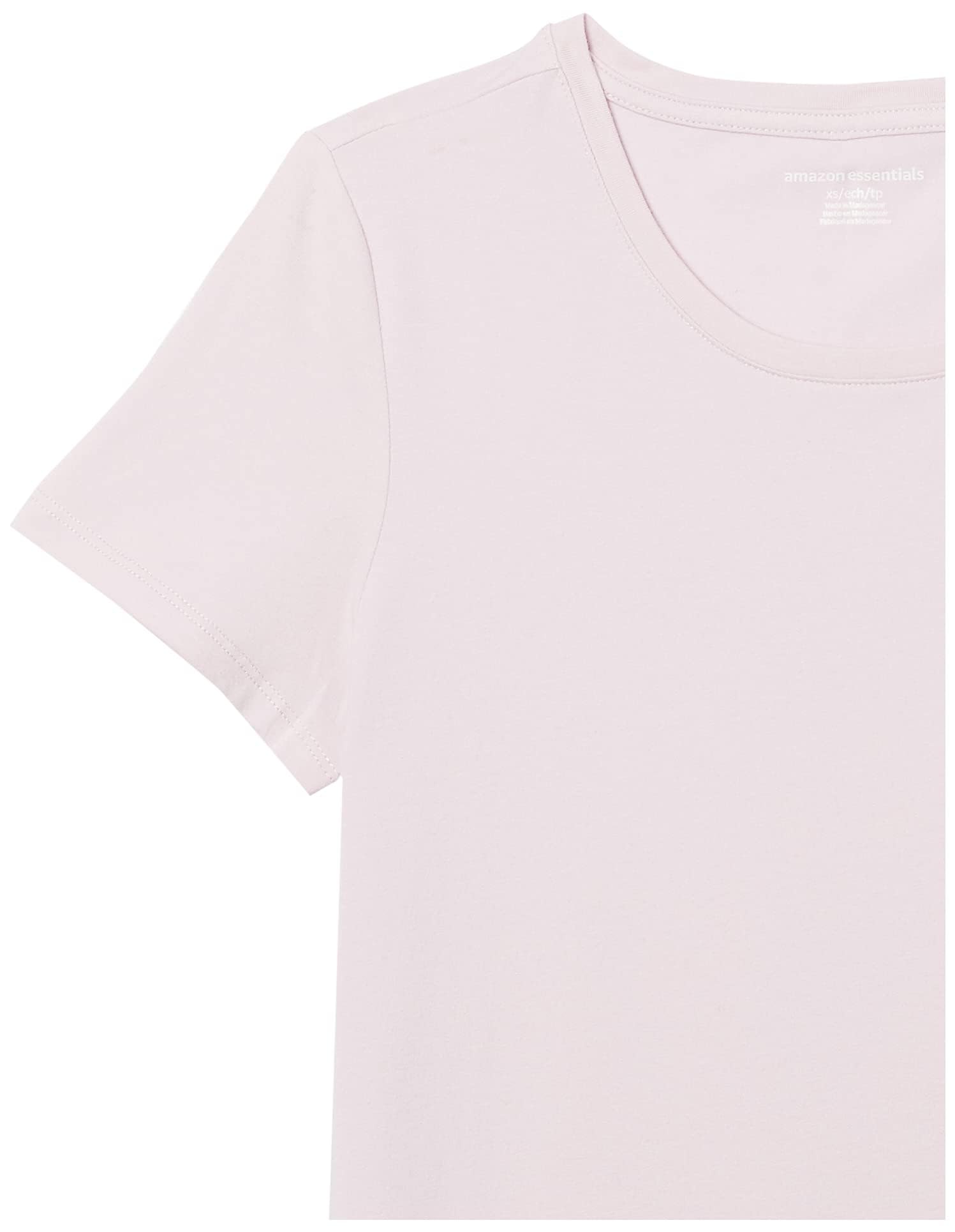 Amazon Essentials Women's Regular-Fit Short-Sleeve T-Shirt (Crewneck and V-Neck Options), Multipacks — view 47