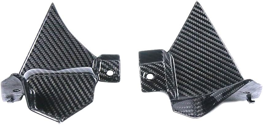 Premium Carbon Fiber Dashboard Side Trims for Yamaha YZF-R1 2020-2025, High Glossy Twill Motorcycle Interior Decorative Panels (Dashboard Side Trims (R1 2020-2025)