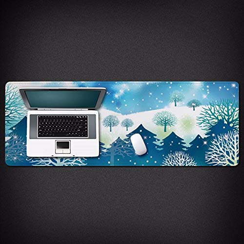 Grand tapis de souris de jeu Solstice d'hiver XL 24