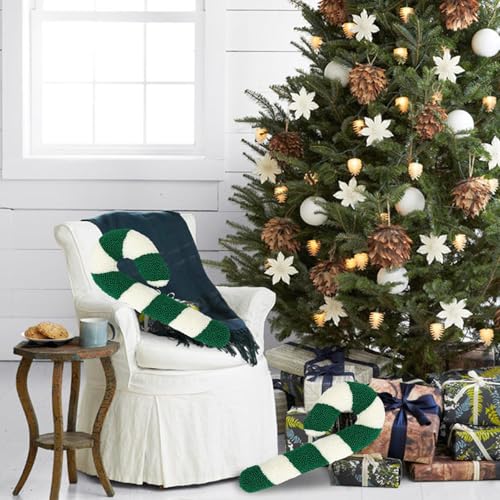 Coussin de Noël canne à sucre d'orge mignon idée cadeau pour canapé