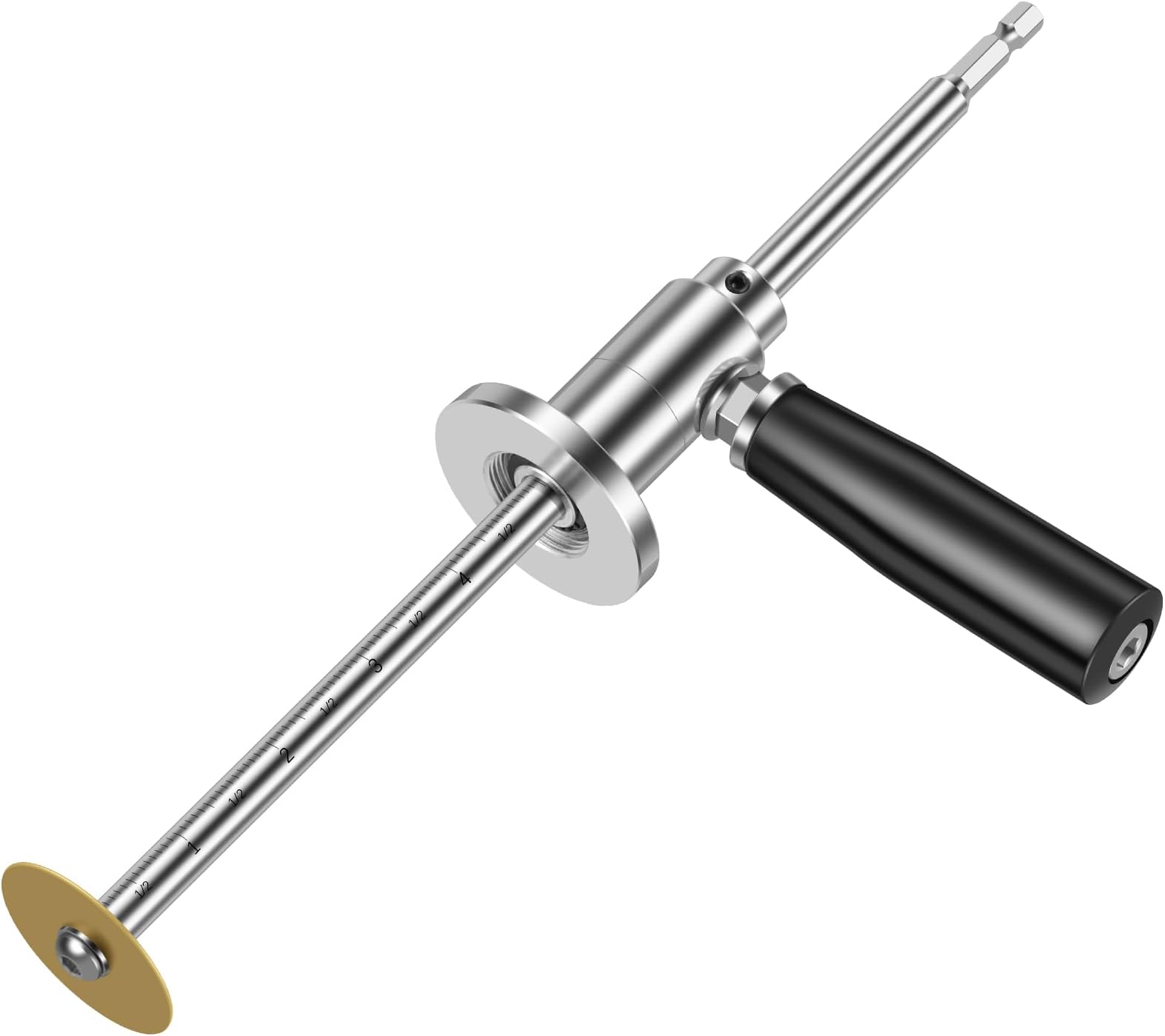 Inside PVC Pipe Cutter, Stainless Steel PVC Inside Cutter Tools Fit for 1-1/2 Inch to 8 Inch PVC Pipe, 7 Inch Adjustable Cutting Depth Inside PVC Pipe Cutting Tool for Cutting PVC Pipes (1)