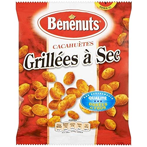 Bénénuts Cacahuètes Grillées 200g (lote de 3)
