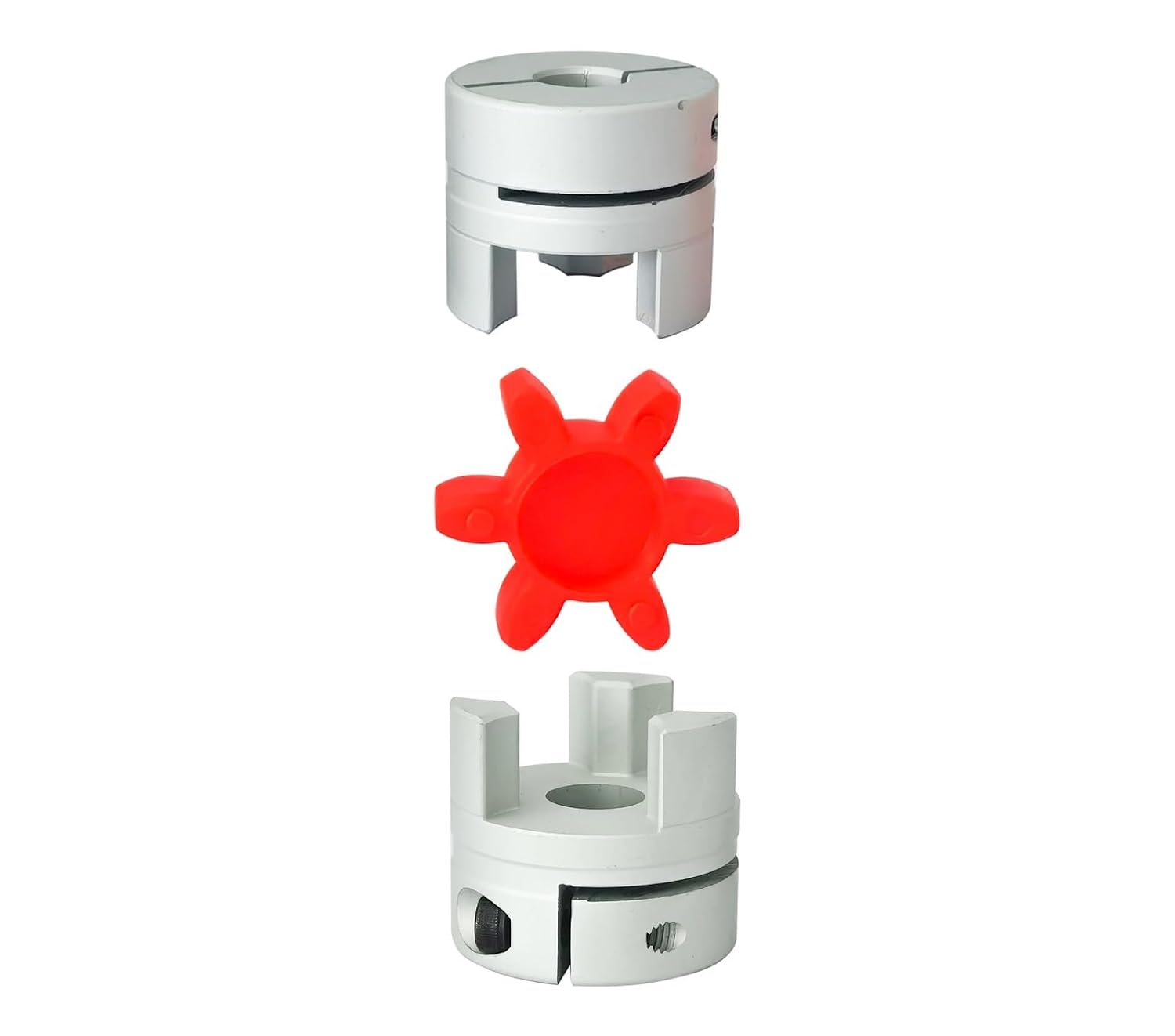 D35L50 Flexible Plum clamp Coupler Shaft Size Jaw Shaft Coupling ID 6/6.35/8/9.25/10/12/14/16/18/19mm(16mm to 16mm)