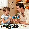 12 Pack Halloween Bat Crafts Kit, Felt Arts DIY Decorations Ornaments Party Supplies for Kids School Family #2
