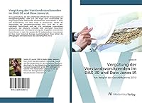 Vergütung der Vorstandsvorsitzenden im DAX 30 und Dow Jones IA 3639859073 Book Cover