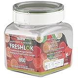 タケヤ化学工業 TAKEYA フレッシュロック FRESHLOK 角型 800ml グリーン 保存容器 高気密性 ワンタッチ開閉