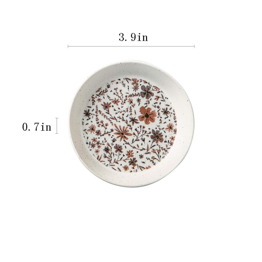 Sosjerka 4-Calowa Ceramiczna Miska Na Przyprawy Sos Do Maczania Przyprawa Do Deserów Lody Przekąski Sos Do Maczania Zupa Makaron Owocowy Miski Do Dipów (Kolor: B) (Bn) (An)