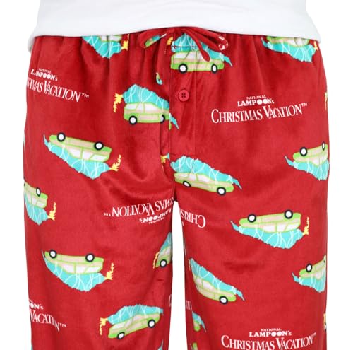 National Lampoon's Christmas Vacation Mens Pajama Pant - Griswold Family Christmas Loungewear, Fleece Holiday Adult PJ Bottom4