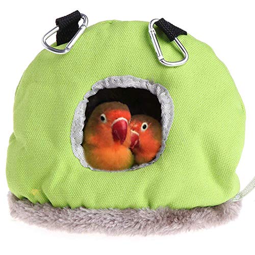 image for Keersi Winter Warm Bird Nest House Bed Hammock Toy for Pet Pet Parrot 
