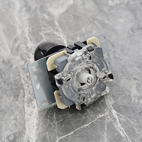 Create idea 2Pcs 5 Pin 8 Way Arcade Joystick Replacement Fighters Joystick Fit for Arcade Game Machines Ball Top Handle Controllers Accessories - Thumbnail 5