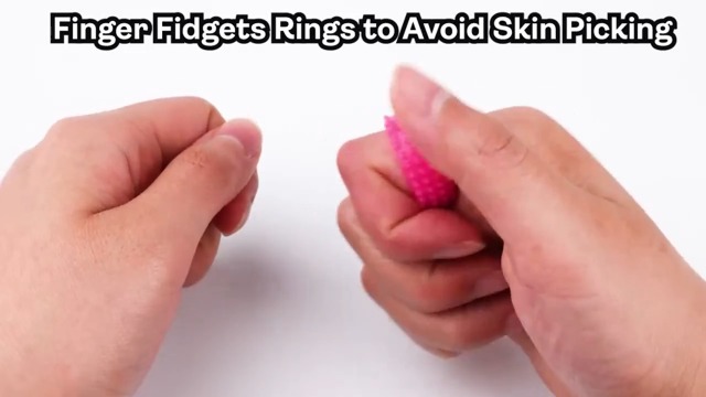 12 Stück Fidget Ringe - Anti-Stress Spielzeug Für Kinder & Erwachsene