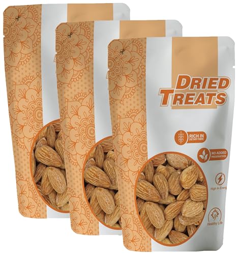 Image of Dried Treats Dried Fruits Nuts And Seeds (Roasted Almonds, 750g (3x250g))