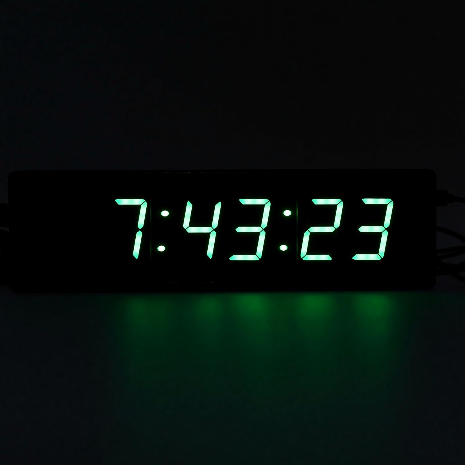 Minuterie de Compétition LED 1,5 Pouces 6 Chiffres, Rechargeable