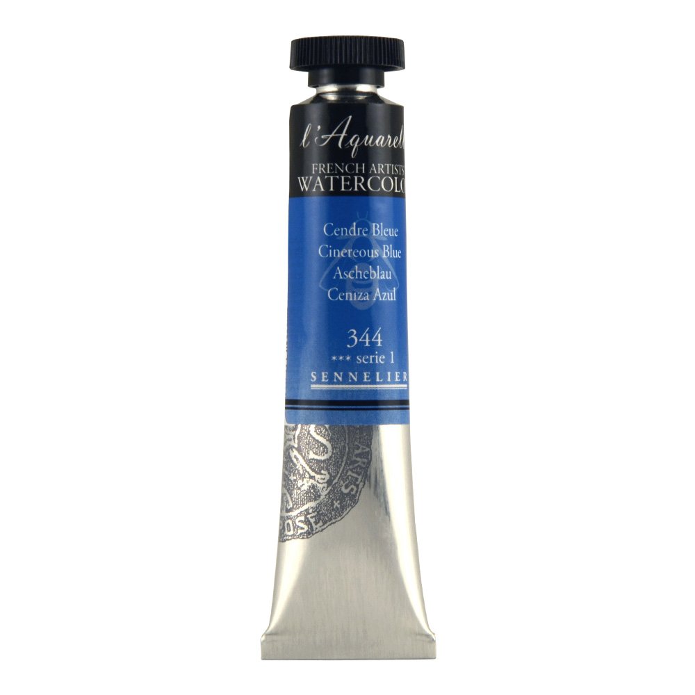 Aquarelle Sennelier bleu cinéreux 344 pour peindre les paysages