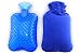 KOODER Hot Water bottle,Slow down the symptom of dysmenorrhea,warm your stomach,Winter heating products! 2L（Blue）