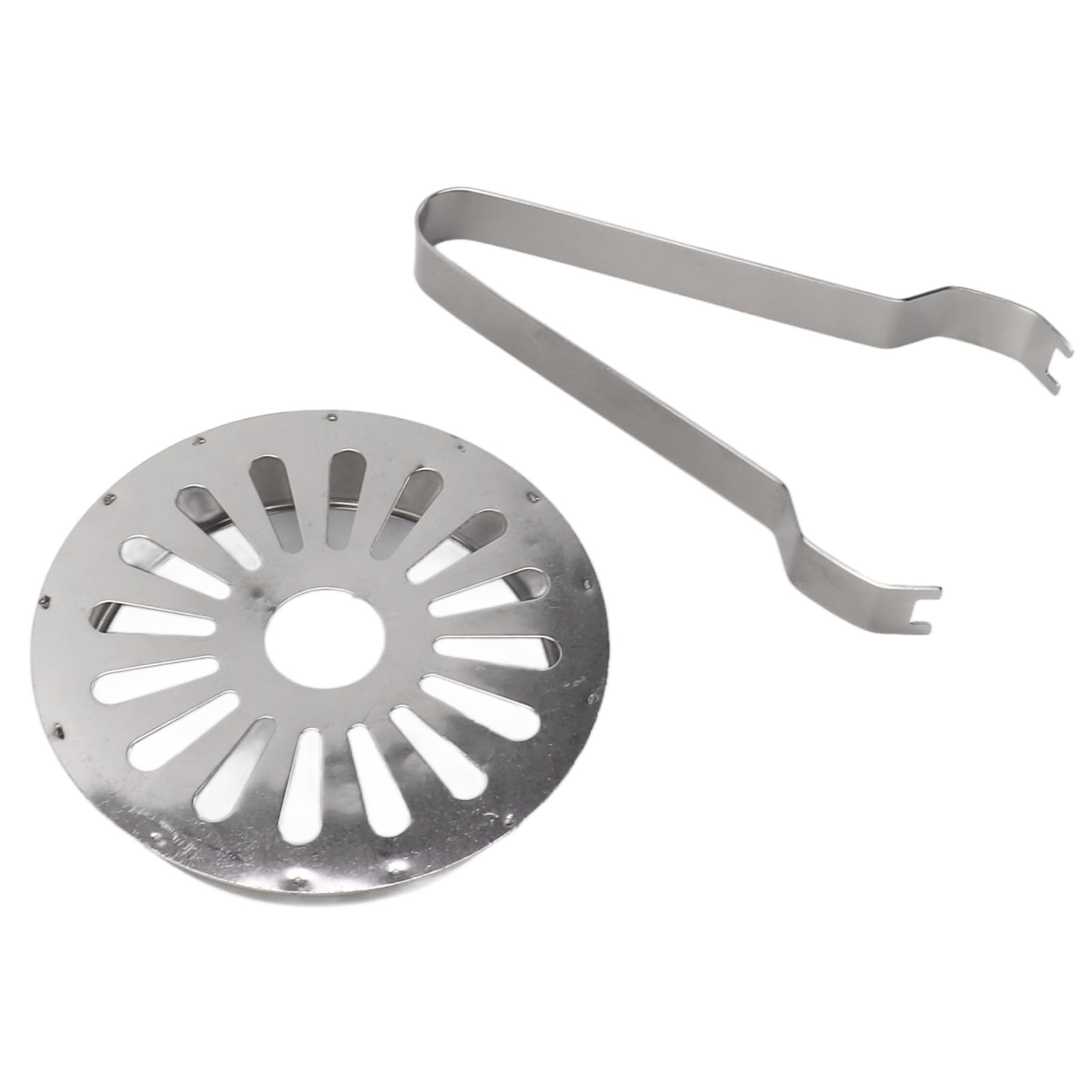 Eiskübel, Weinkühler aus Edelstahl, Getränkekühler mit Doppelwand, Deckel und Zange, Ideal für Bar, Party und KTV (2L)