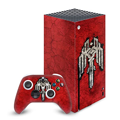 Vinyle autocollant Xbox Series X Dragon Age pour en finir avec la console unie et banale