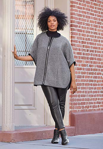 ellos Plus Size Skinny Leather Pants4