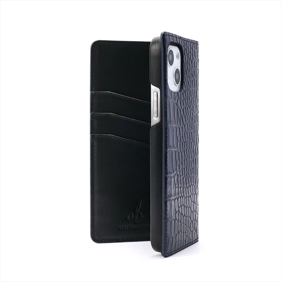 Amazon.co.jp: ABBI SIGNATURE iPhone 13 mini 手帳型 ケース 本