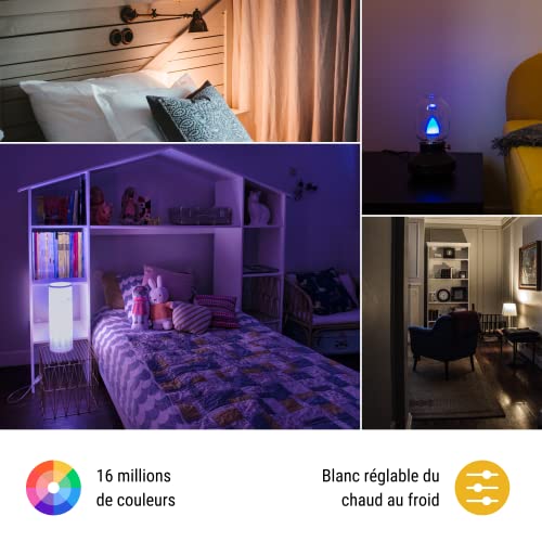 Ampoules connectées Antalya Easy E14 LED WiFi Bluetooth Alexa Google - 6