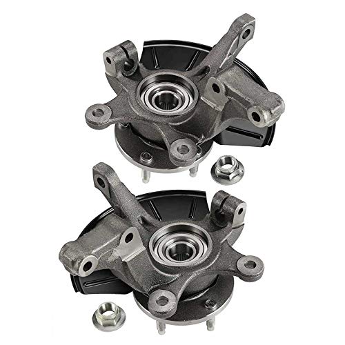 A-Premium Wheel Hub Bearing Knuckle Assembly Front Compatible with Ford Escape 2005-2012 Mazda Tribute Mercury Mariner 2005-2011 Left and Right 2-PC Set