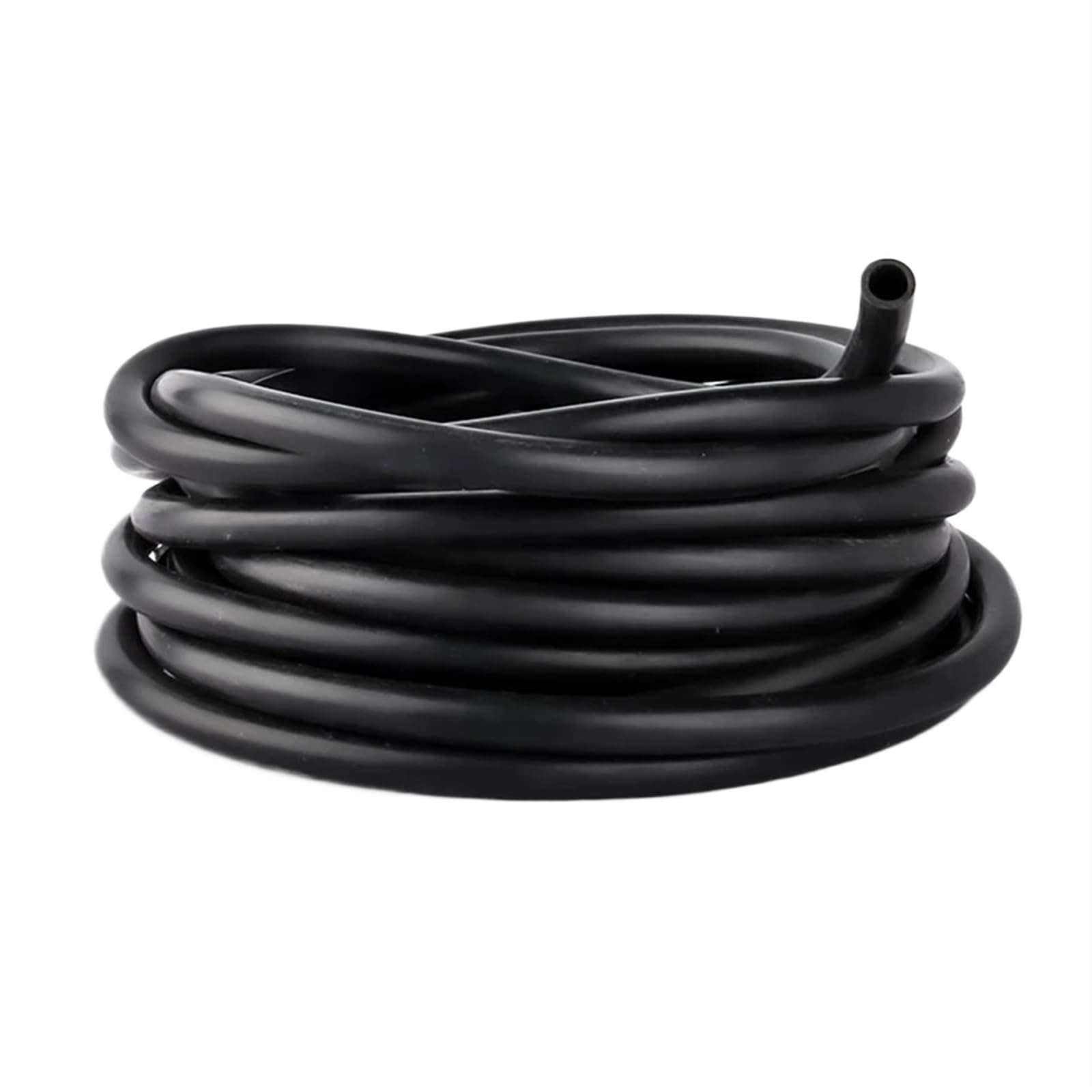 Manguera de goma negra flexible de silicona suave de 1 metro, 1 mm, 2 mm, 3 mm, 4 mm, 5 mm, 6 mm, 7 mm, 8 mm, 9 mm y 10 mm de diámetro interior for bomba de aire de acuario Manguera de Gasolina(18x30m