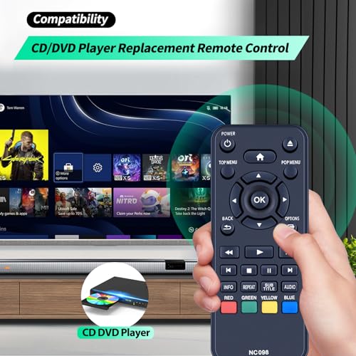 Télécommande NC098 Philips BDP1502 F7 idéale pour vos soirées cinéma