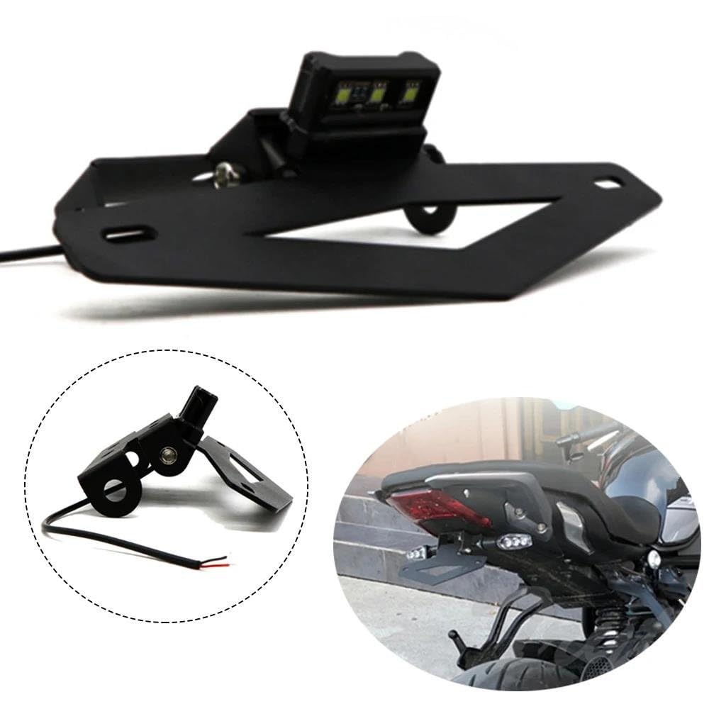 Per Benelli 502C 502 C BJ500-6A Supporto Per Portatarga Posteriore Per Moto Con Fanale Posteriore Tidy