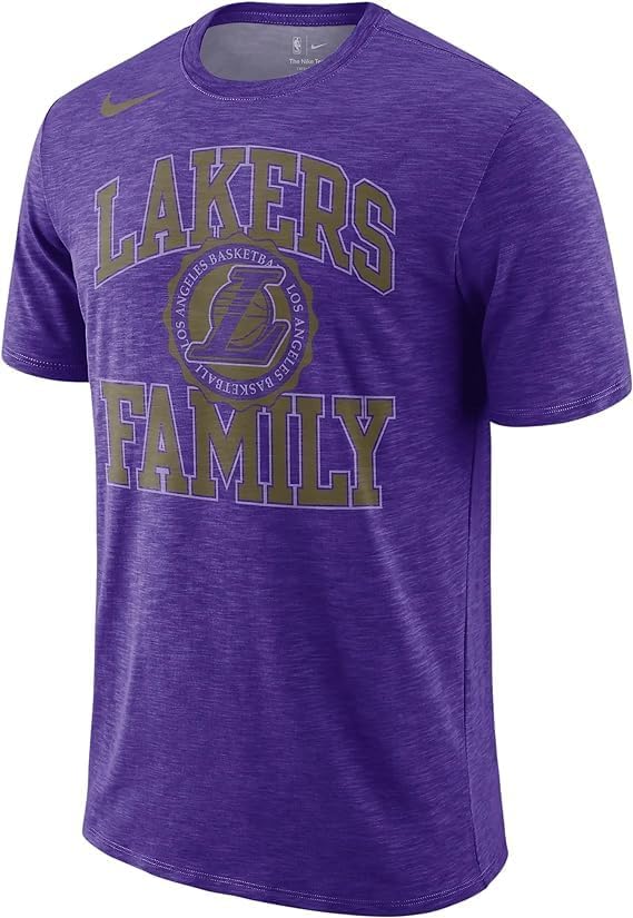 Nike Men's Los Angeles Lakers Mantra Dri-FIT NBA T-Shirt (Small, Field Purple)