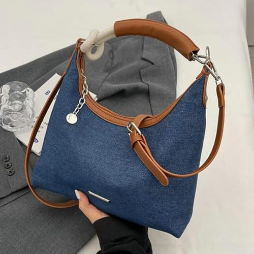 Designer Women's Tote Handbag – Versatile Canvas Shoulder Bag, Roomy Satchel with Adjustable Strap for Everyday Essentials4