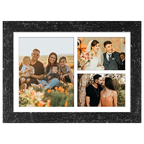 Gaevuian 11x16 Collage Frame, 2 Open 5x7&1 Open 8x10 Photo Frame Collage