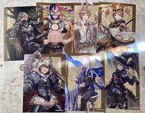 Amazon Co Jp グランブルーファンタジー グラブルくじ サイストア F賞グラン ステッカー 7枚 サイストア原宿店 Hobbies