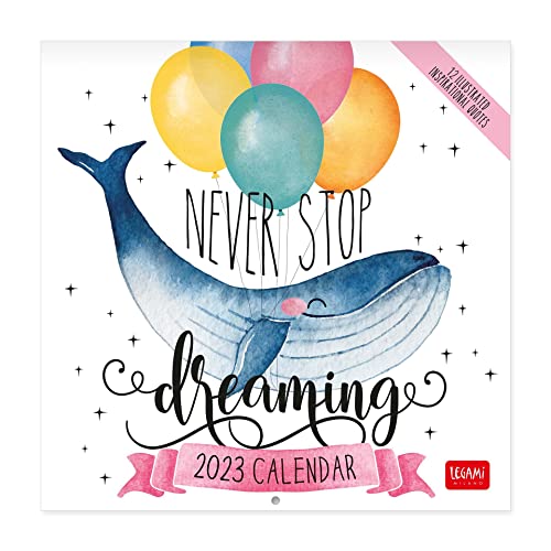 Uncoated Paper Aphorisms Wall Calendar 2023 Cover
