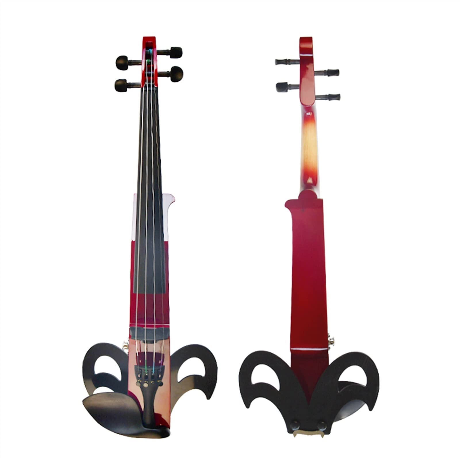 Violini per Studenti Violino Elettrico In Acero Massiccio Di Dimensioni 4/4 Con Set Di Strumenti A Corde Per Studenti Principianti Con Accordatore Professionale Violino