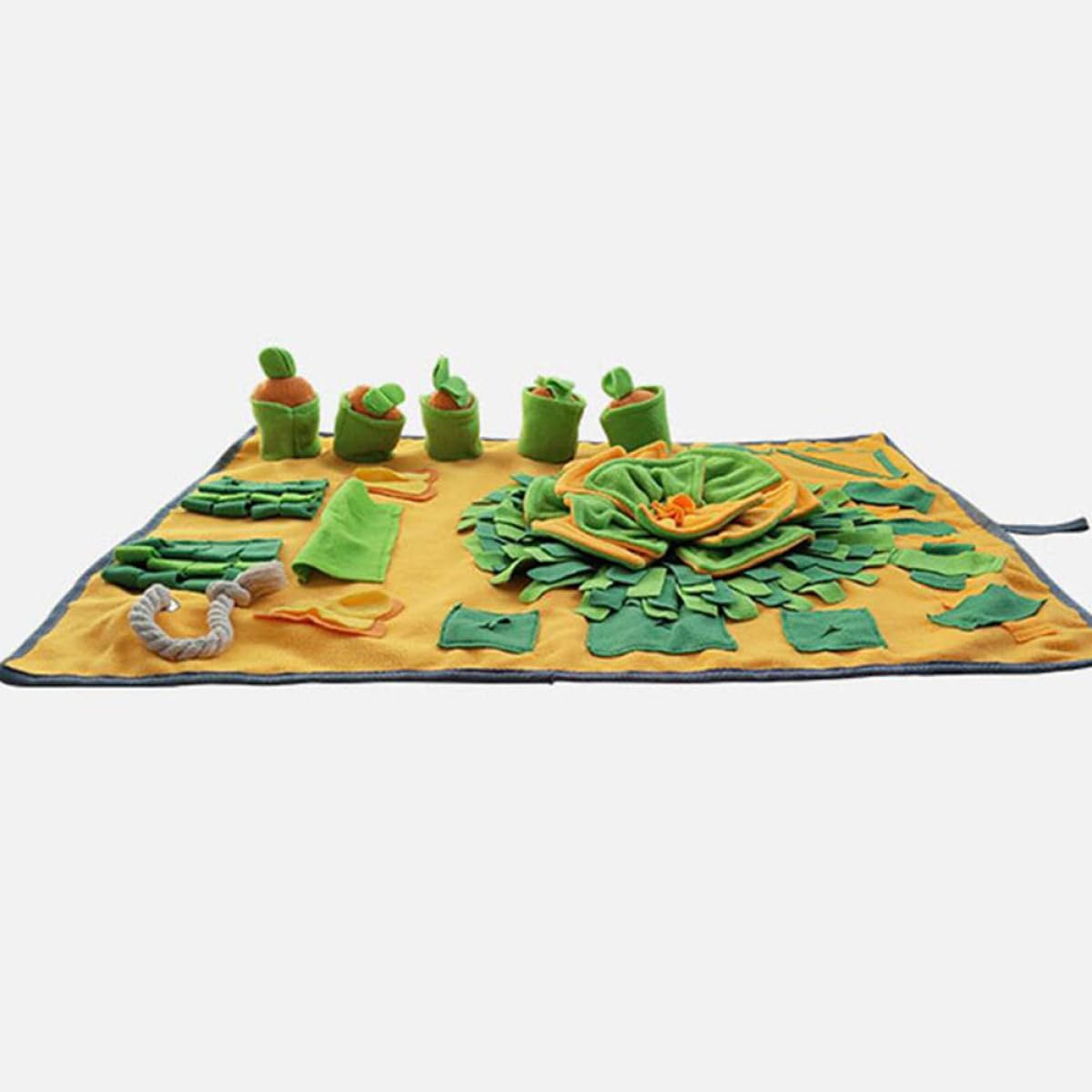 VICASKY Tapis de Fouille pour Chien Antidérapant Accessoire Alimentation Ludique et Confortable Lavable Main et Machine Stress et Ennui des Animaux