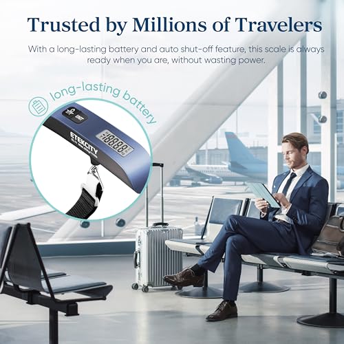 Etekcity Luggage Scale, Digital Suitcase Weight Scale for Travel, 110 lb - image 8