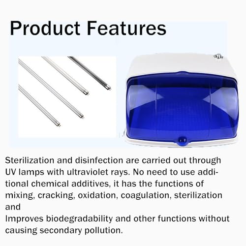 Esterilizador de toallas visible con interruptor independiente de 8,5L 6