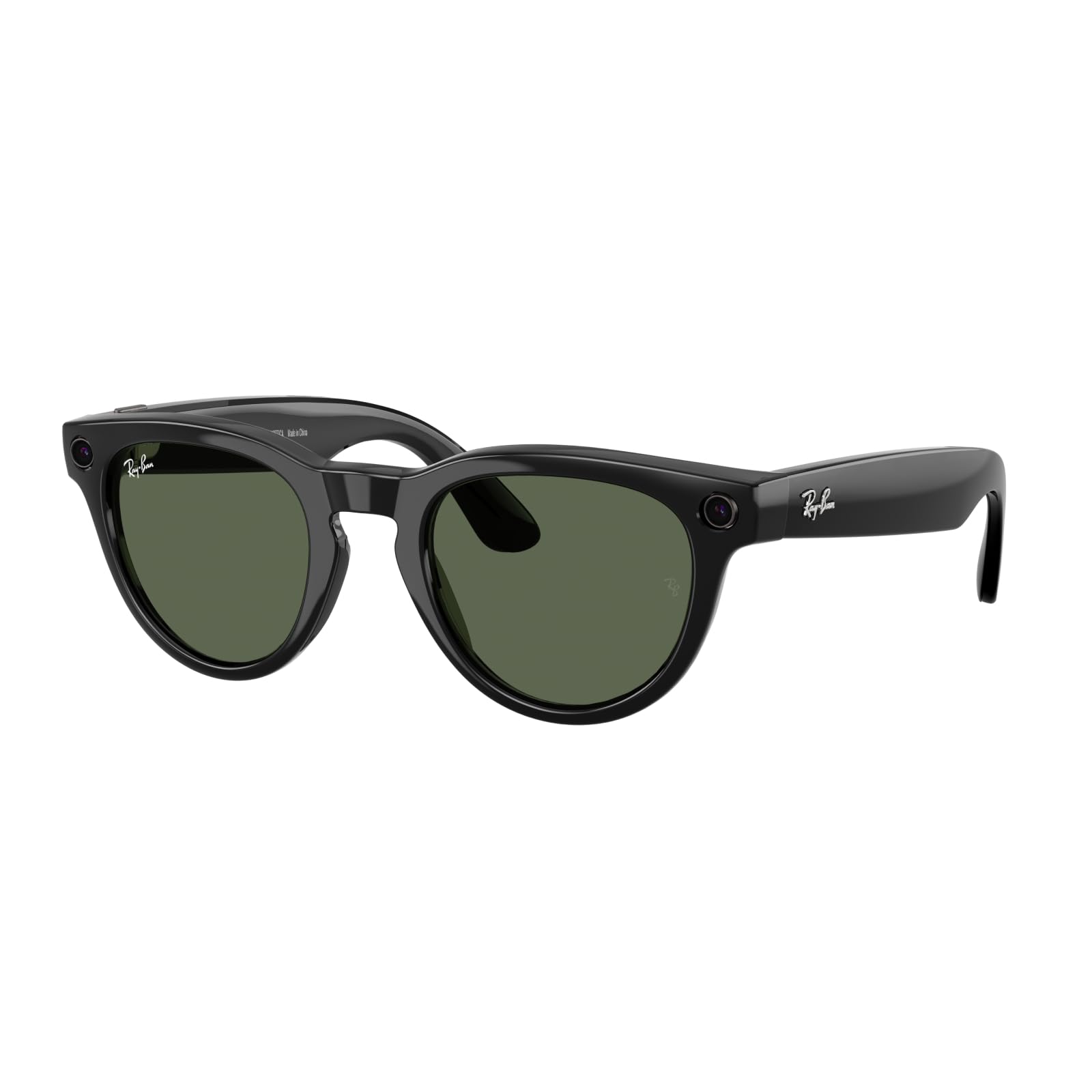 Ray-Ban Meta Headliner (Gen 2) Glasses - Shiny Black With Green Lenses