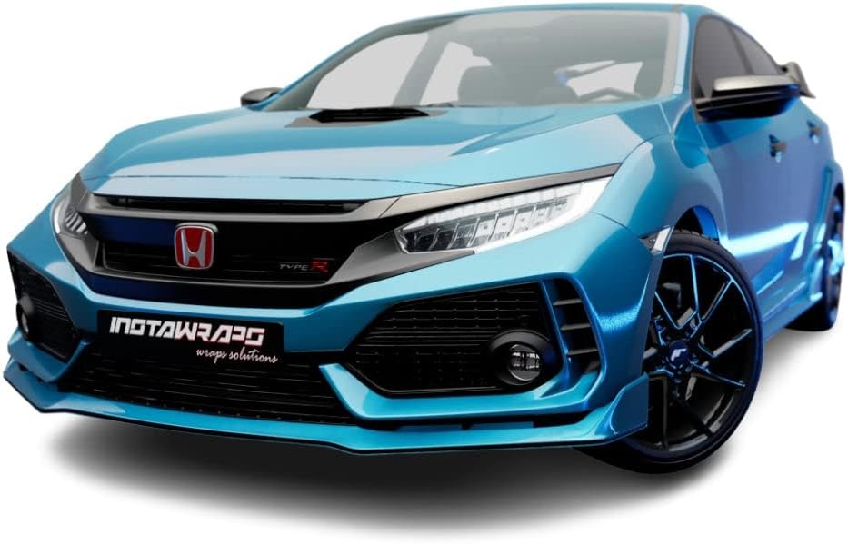 1080 G227 GLOSS BLUE METALLIC 5ft x 2ft (10 Sq/ft) Car Wrap Vinyl Film