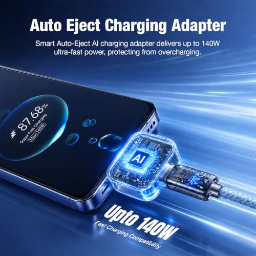 Sekyo 140W USB C Auto Disconnect Charging Adapter - Image 3