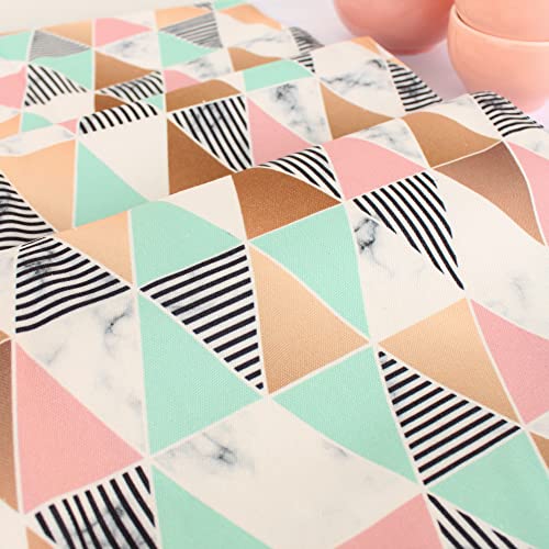 Image of STITCHNEST Alabaster Printed Poly Cotton Table Runner and Bed Runner (13 x 60)