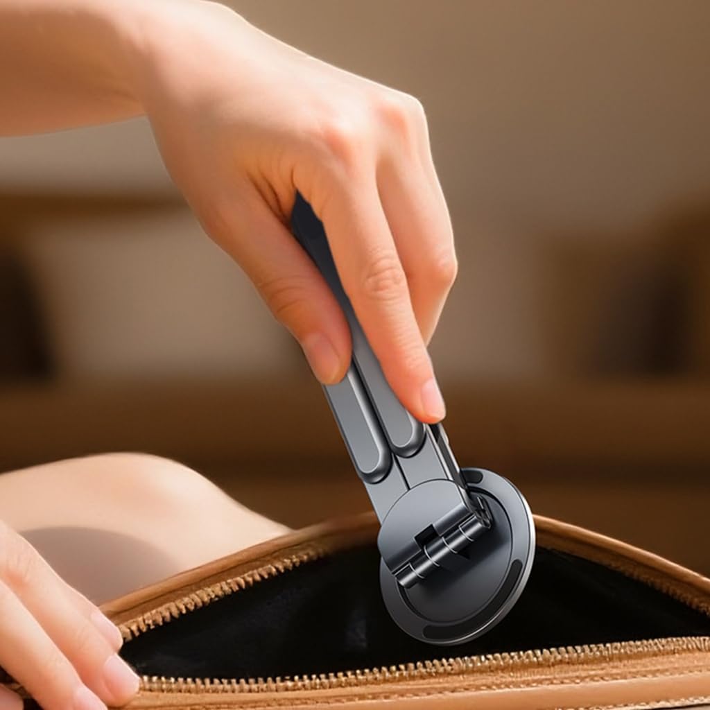 Aluminum Stand Easy Storage Travel Companion Ergonomic Magnetic Holder