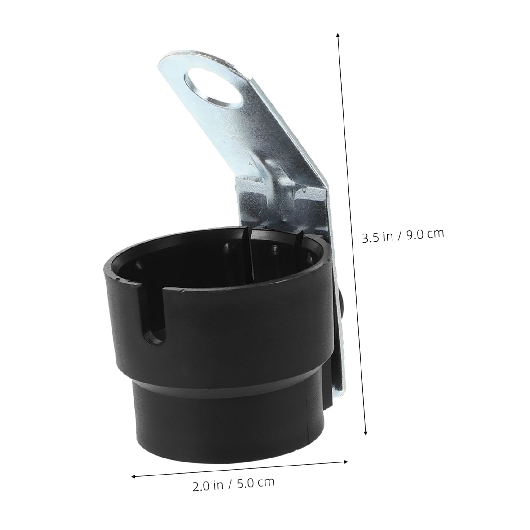 COSMEVIVI Trailer Towing Plug Holder Durable Design Stable Connector for Rvs Trailers Boats Versatile Mounting Modern Look for Secure Use