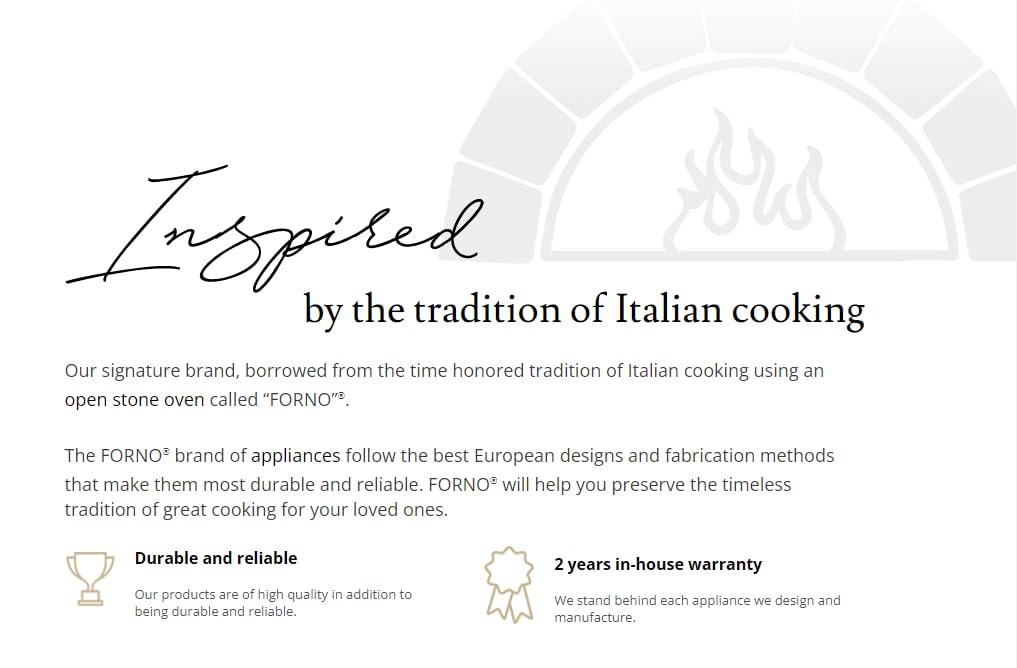 FORNO Forno Parco 36-Inch Induction Cooktop, 5 Zones, 10200W, Touch Control, 9 Power Levels & Booster Function