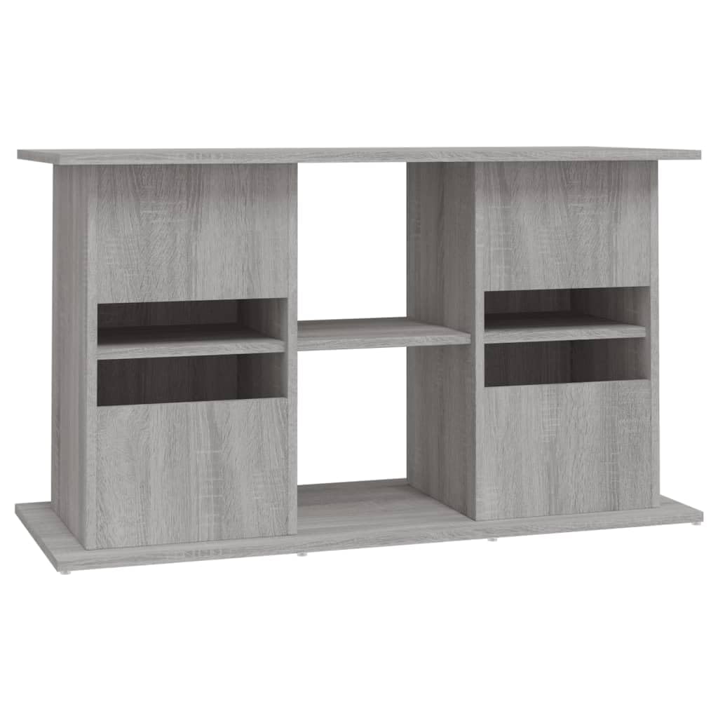 vidaXL Soporte para Acuario Madera ingeniería Gris Sonoma 101x41x58 cm, Mueble para pecera, Armario para Acuario, Soporte de Madera para pecera