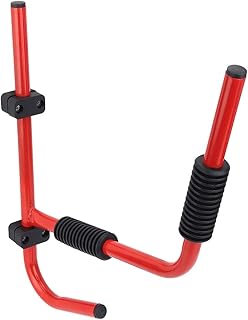 1 para kajak półka ścienna, 2 szt. uniwersalny montowany na ścianie kajak stojak do przechowywania wieszak ścienny uchwyt na deskę surfingową do użytku wewnątrz i na zewnątrz, nośność: 80 kg